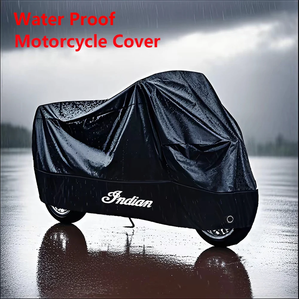 Motorcycle Cover Outdoor Waterproof Rain Cover For Indian FTR 1200 S 1200S Carbon Rally Chief Vintage Scout Sixty Bobber