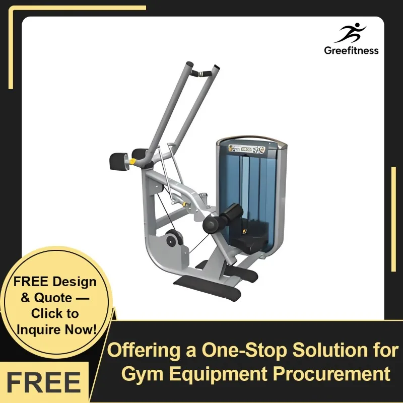

YTYIN Gym Use Lat Pulldown Machine Fitness Equipment For Front Pulldown Strength Training Pin-loaded Vertical Traction