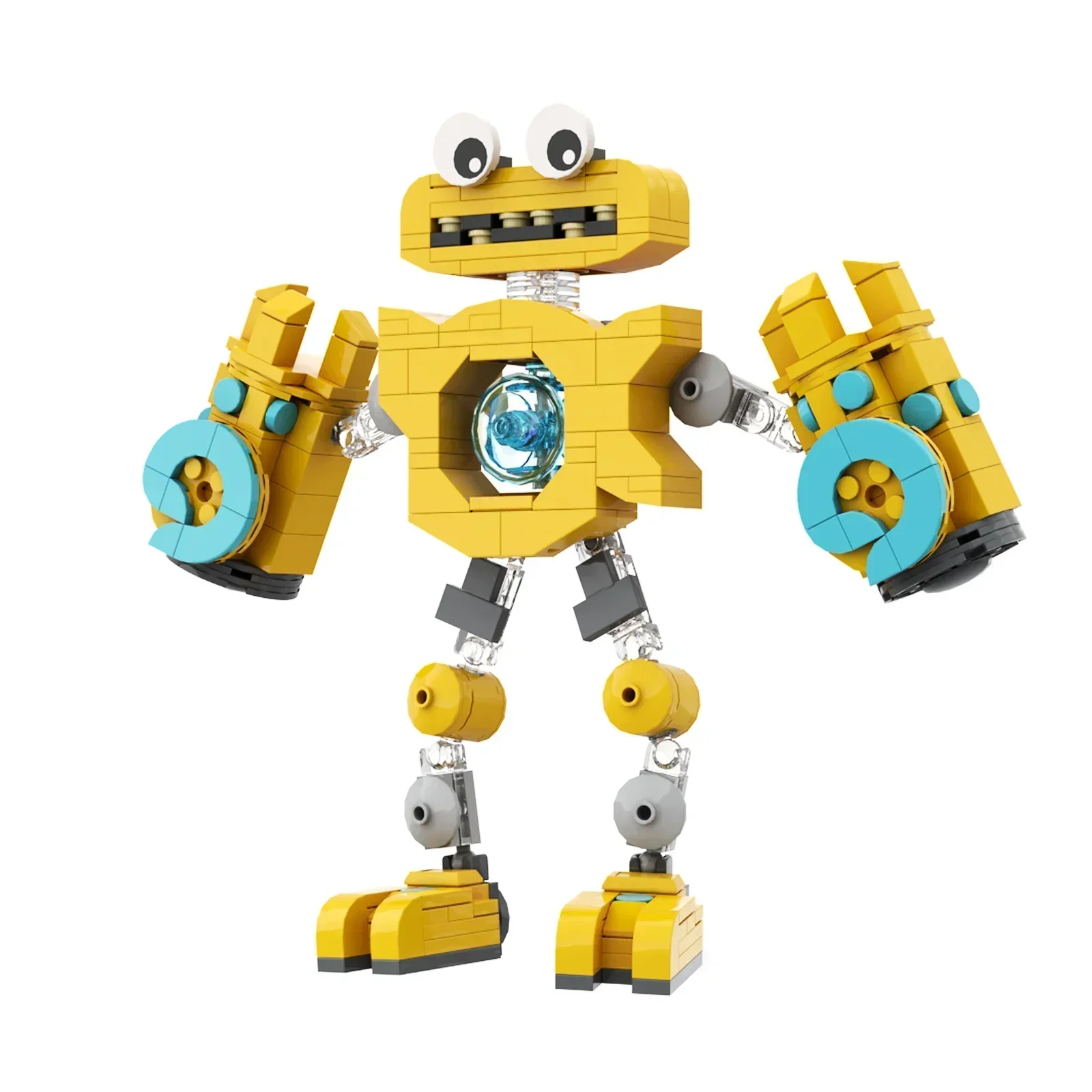 مجموعة مكعبات البناء من Gobricks My Singing Monsters MOC ملحمة Wubboox نادر Wubboox Mammott Furcorn نموذج لعبة الطوب لعب للأطفال G