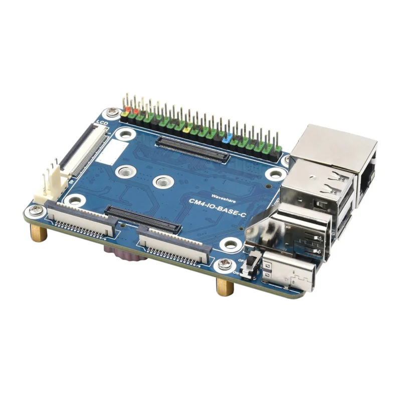 وحدة حساب صغيرة من Raspberry Pi 4 لوحة توسيع أساسية وحدة حوسبة إصدار متقدمة لوحة أساسية