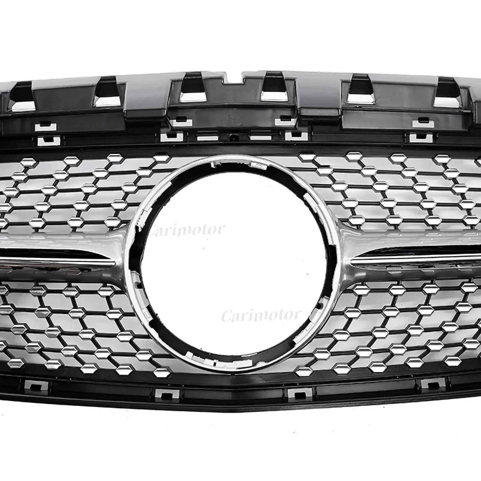 Front Bumper Grille Diamond GT AMG Grill Fit for Mercedes Benz W117 CLA180 CLA250 2013-2015