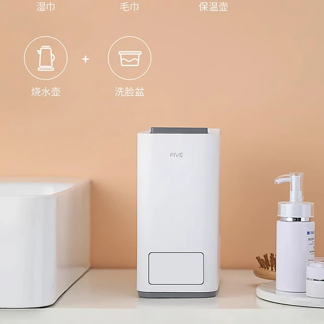 Five Smart Towel Warmer Heat Box 5S Fast Heating Disposable Towel Heater For Facial Spa Beauty Salon Work With Mijia App AliExpress