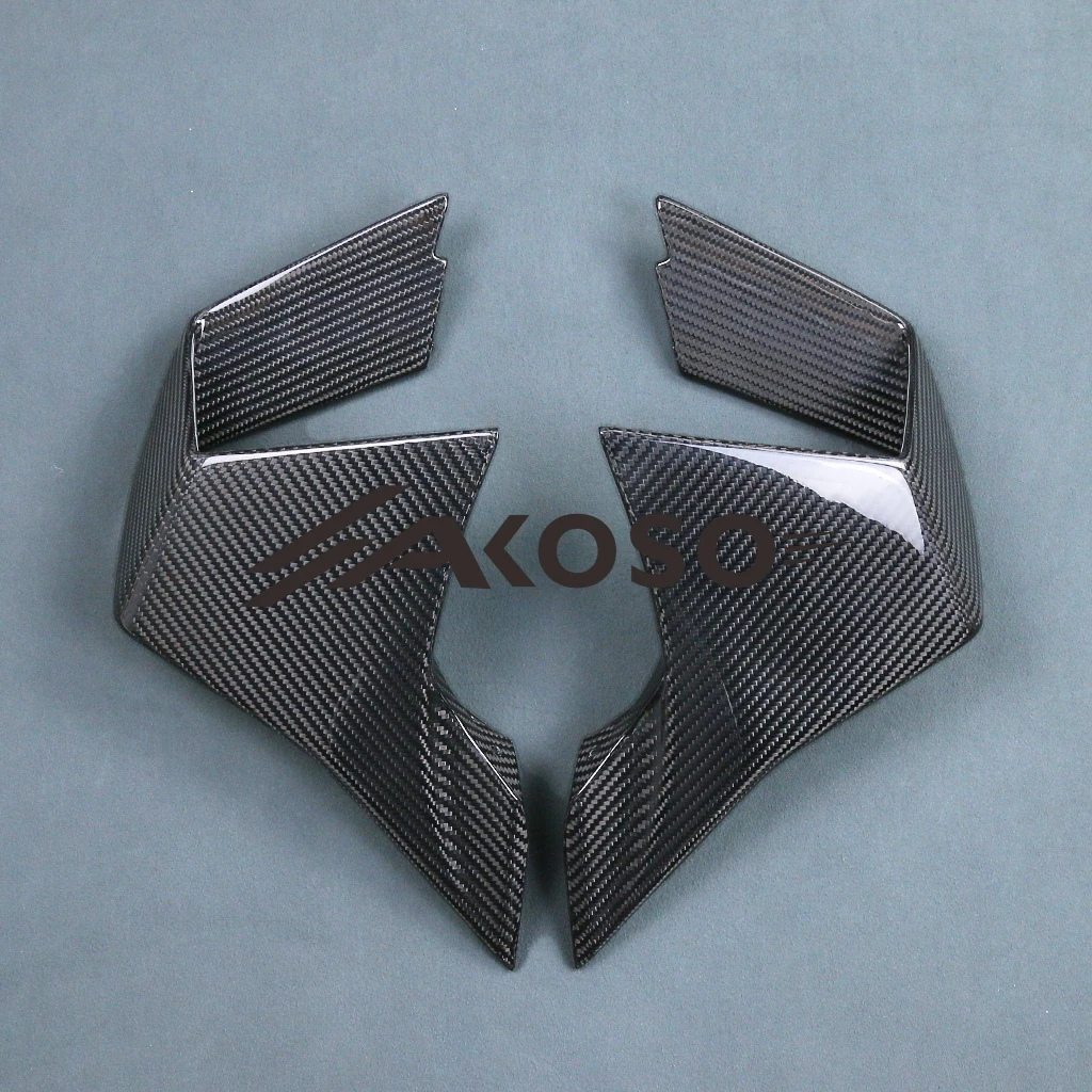 For BMW M1000RR 2023 2024  100% 3K Carbon Fiber Motorcycle Body Parts Side Winglet Fairings Kit Winglets Wings