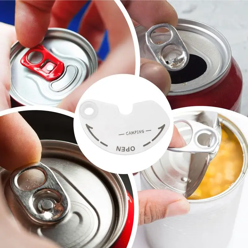 5 Pieces Can Lids Portable Food Grade PP Can Sealer Beverage Can Protector Soda Caps Sealer Beer Drink Dust Lid Protector