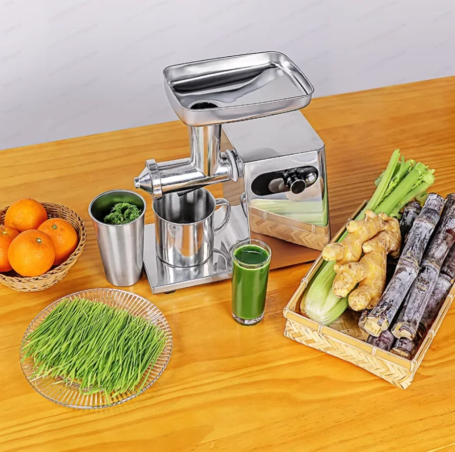 Automatic Stainless Steel Juicer – Commercial Electric Machine for Multiple Fruits & Vegetables