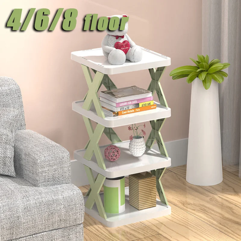 Stackable Shoe Rack Multi-tier Storage Shoe Rack Box Dormitory Simple Shoe Rack Dustproof Shoe Cabinet Storage Shoe Organizer