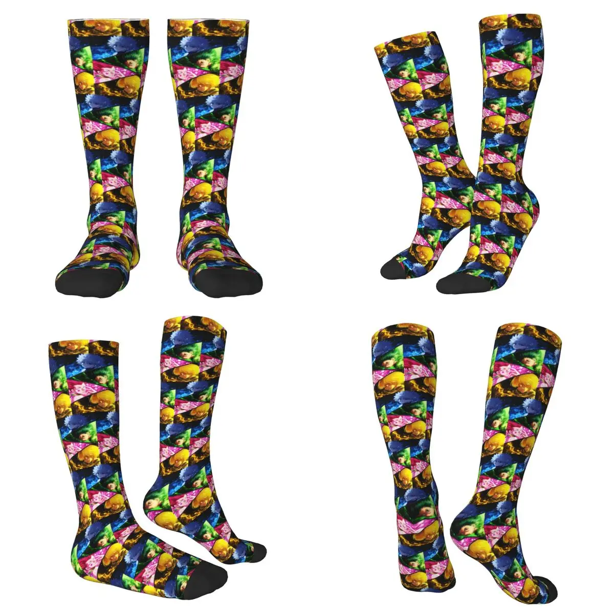 

Всесезонные носки в стиле аниме Hunter X Hunter, носки в стиле Харадзюку, модные чулки для мужчин и женщин