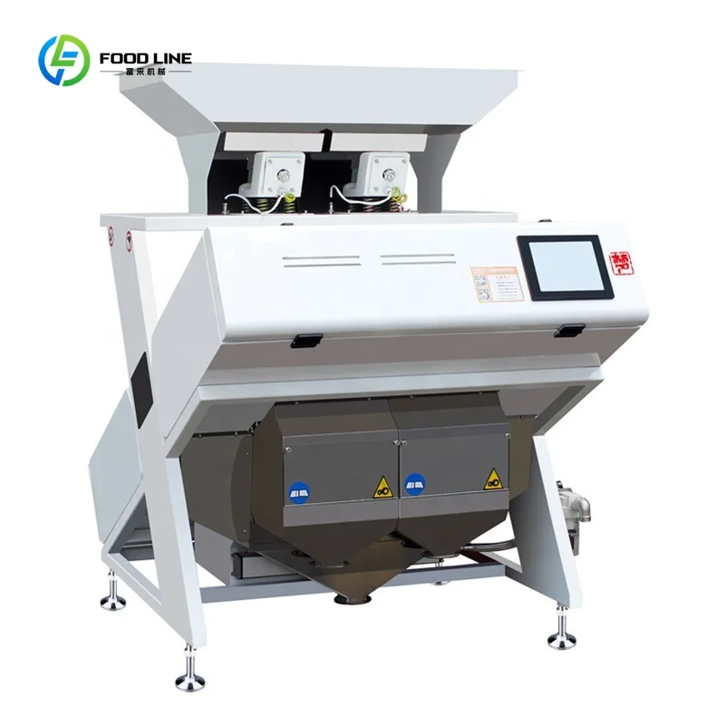 Rice Wheat Color Ccd Camera Color Sorter,Oat Processing Machines Optical Color Sorter Custom