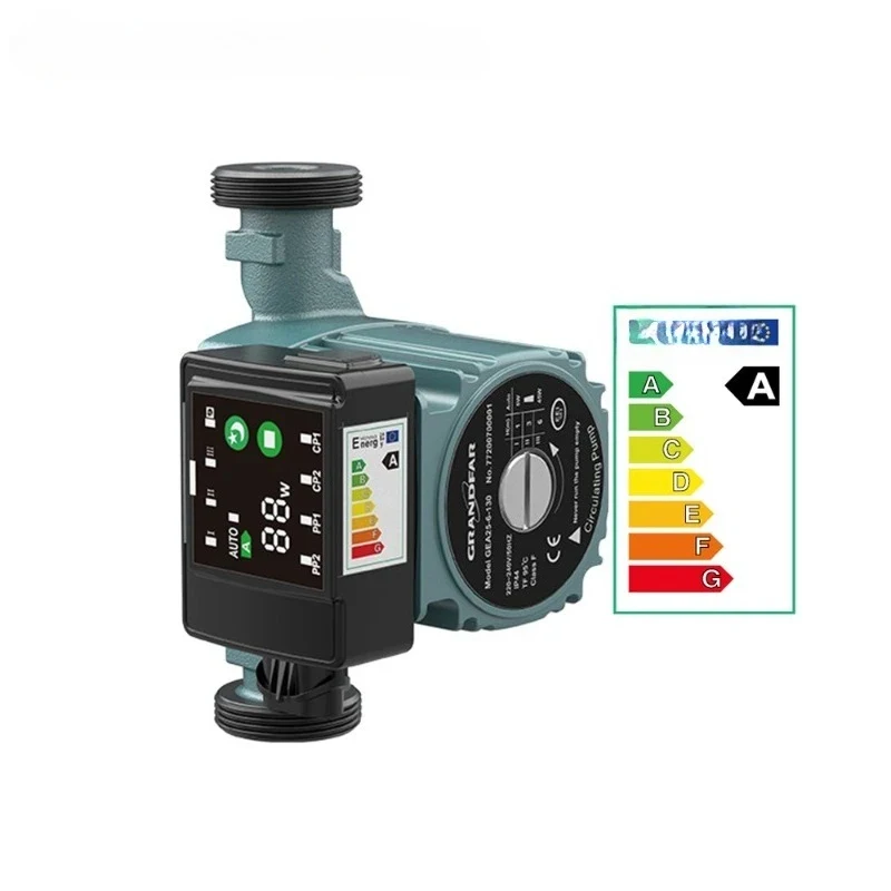 Class A Multi Speed ligent High Efficiency Circulation Pump Hot Water System