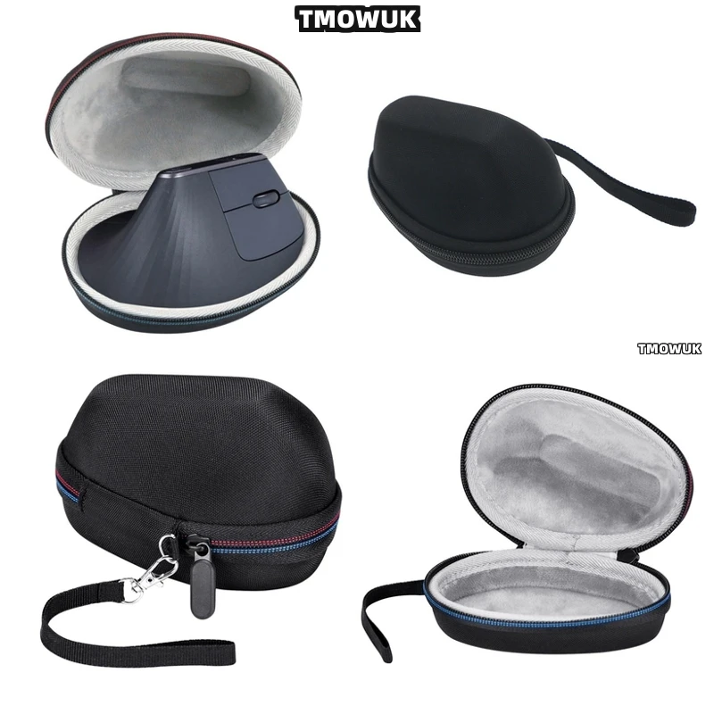 

For Logitech MX Vertical Ruggedized EVA Box Portable Mouse Protection Bag