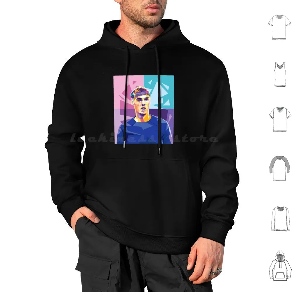 Cole Palmer Digital Hoodies Long Sleeve Cole Palmer Football Soccer England Palmer London Cole Goal Football Player