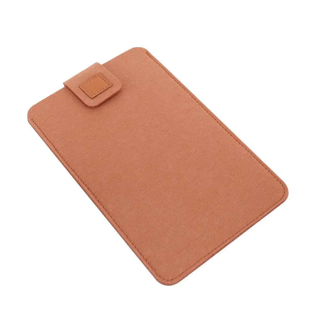 Colors+Sizes Pocket Universal Wool Felt Sleeve Case Pouch Capa Tablet Covers