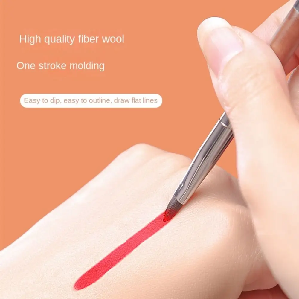 Lady Eyeshadow Applicator Women Beauty with Protect Cap Makeup Brush Concealer Brush Lipstick Brush Lip Brush Cosmetic Brush
