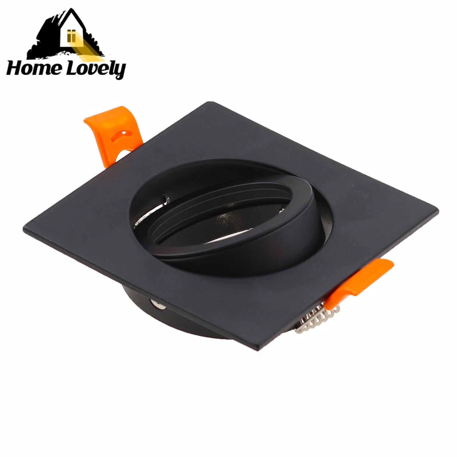 

Упаковка из 10 светильников GU10, Круглая Белая фоторамка для потолка и шкафа, вырез отверстия 75 мм