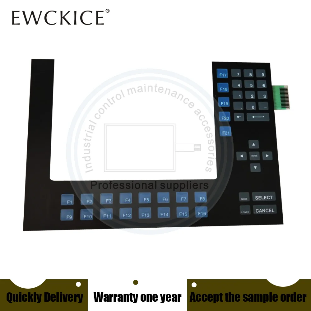 

NEW PanelView 1400E 2711E-K14C15 2711E-K14C15X 2711E-K14C6 A77146-220-52 2711E-K14 HMI PLC Membrane Switch keypad keyboard