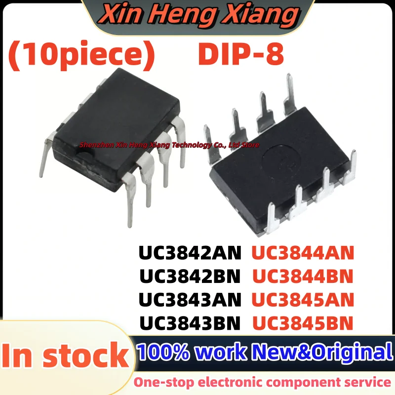 (10 piezas) 100% nuevo UC3844AN UC3844BN UC3845AN UC3843AN UC3843BN UC3842AN UC3842BN UC3845BN DIP-8
