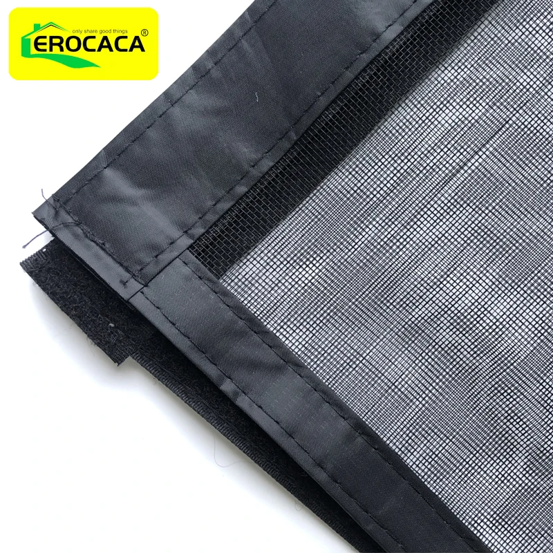 EROCACA Side Open Magnetic Door Screen Mosquito Net Custom Curtain Fly Insect Anti-mosquito Invisible Mesh For Summer Indoor