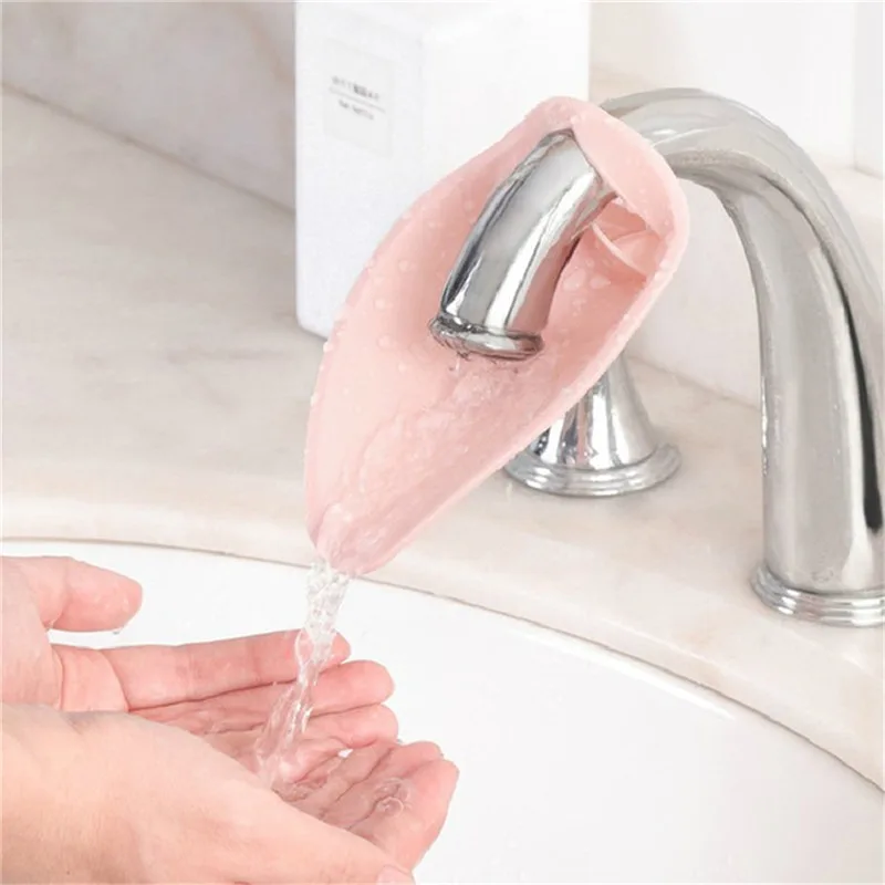 New Children Splash Mouth Baby Water Chute Household Extender Faucet Extension After Water Washing Device Primer Extension