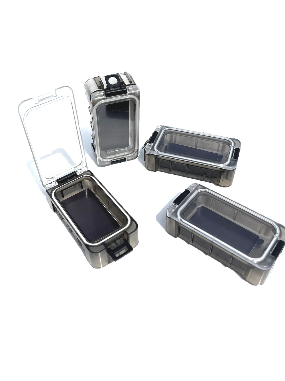 4er-Pack, kostenlose Zusatzbox für Angelhaken, Aufbewahrungsbox für Angelzubehör, magnetische Angelhaken- und Köderbox, kleine Werkzeugbox für Zubehör. – Detail 13