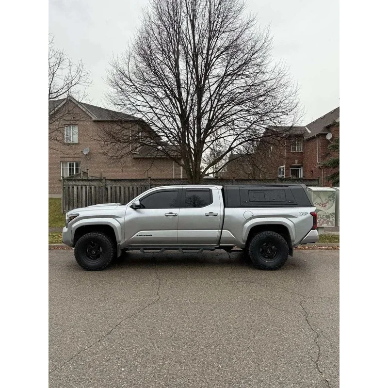 

Алюминиевый жесткий тент-кунг для пикапа Tacoma с возможностью установки палатки