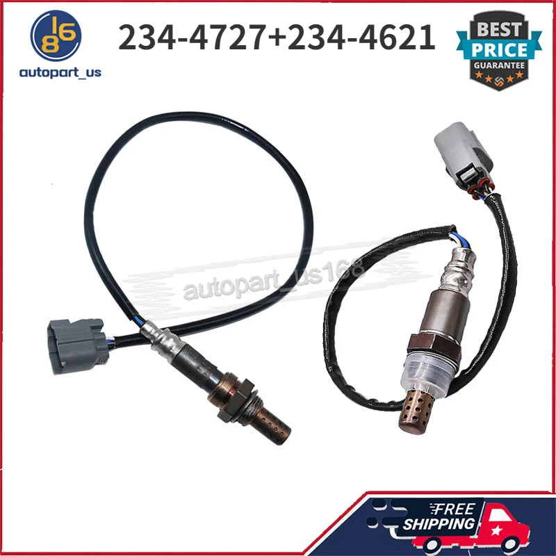 

Upstream & Downstream 2Pcs Oxygen Sensor Lambda Sensor O2 Sensor 234-4727 234-4621 For Honda Accord Acura CL Acura TL