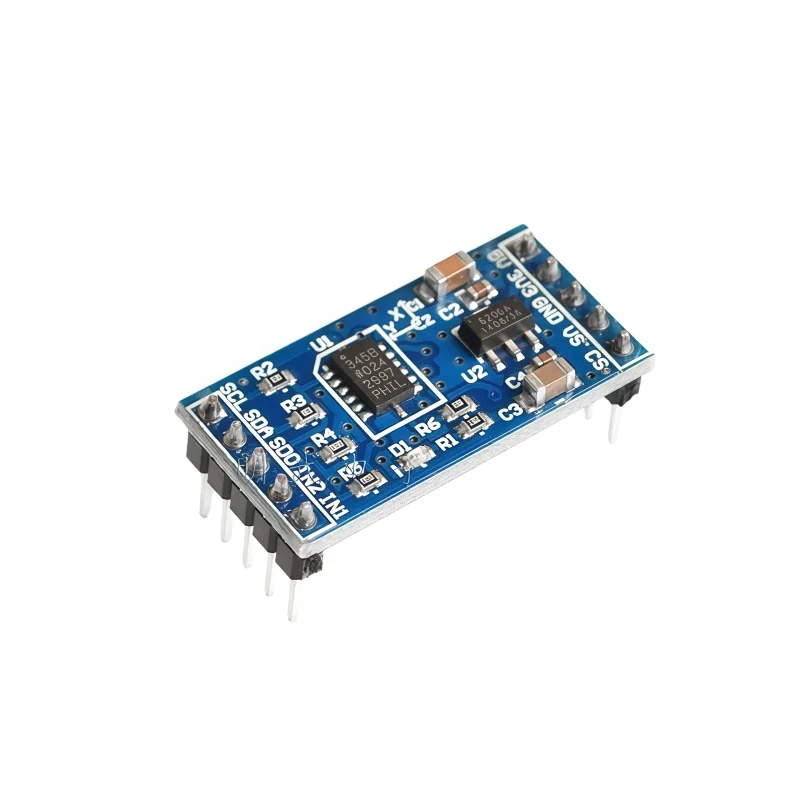 Digital tilt sensor ADXL345 - 3-axis digital gravity sensor acceleration module tilt sensor