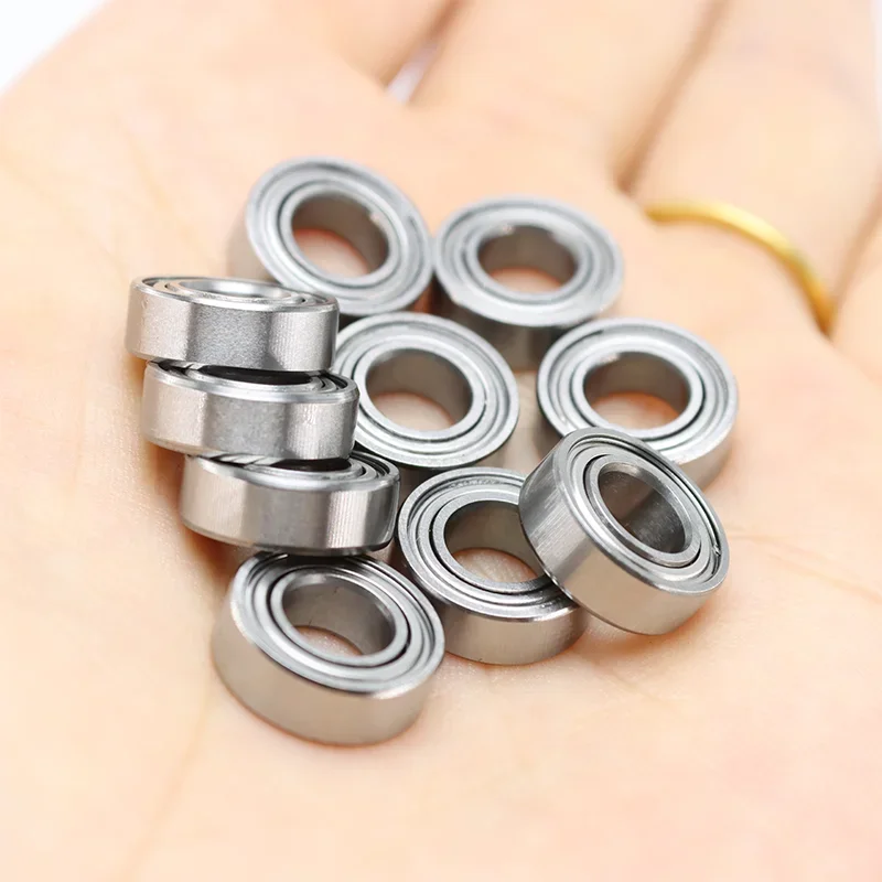 10 Stück Miniaturkugellager 3x7x3 3x8x4 4x8x3 5x8x2 5x10x4 8x22x7 608zz 2Z für Fahrrad RC Auto Spielzeug Hochgeschwindigkeitsstille kleine Lager