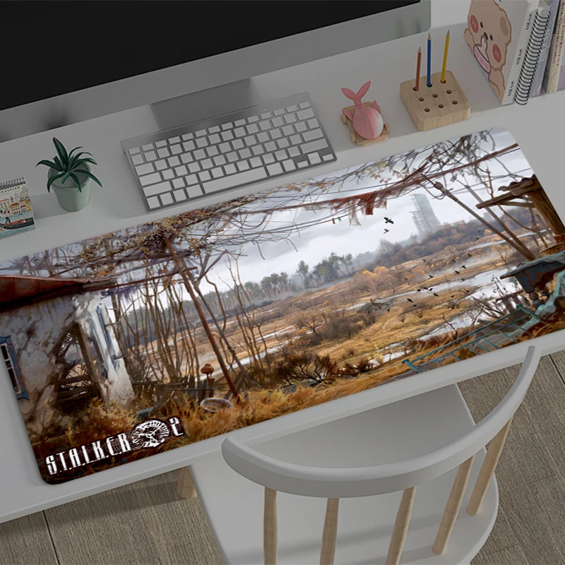 

Gaming Mousepad S-stalker 2 Anime Mouse Mat Office Gamer Computer Mouse Pad HD Print Big Desk Mat PC carpet Anime game Mousepad