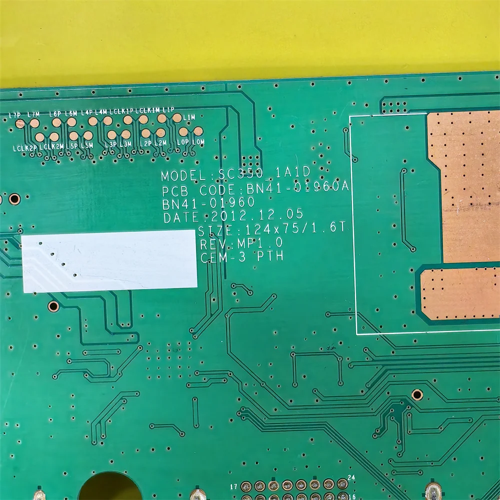 บอร์ดหลัก SC390-1A1D BN41-01960A BN41-01960เหมาะสำหรับมาเธอร์บอร์ด S23C350BS S22C350B ของ Samsung