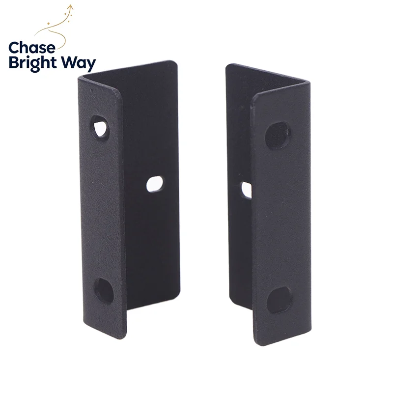 Hard Disk Video Recorder Hanging Headphone Rack Ears Bolts Rack Mount Bracket Kit For 1U/1.5U/2U NVR Network Video Recorder