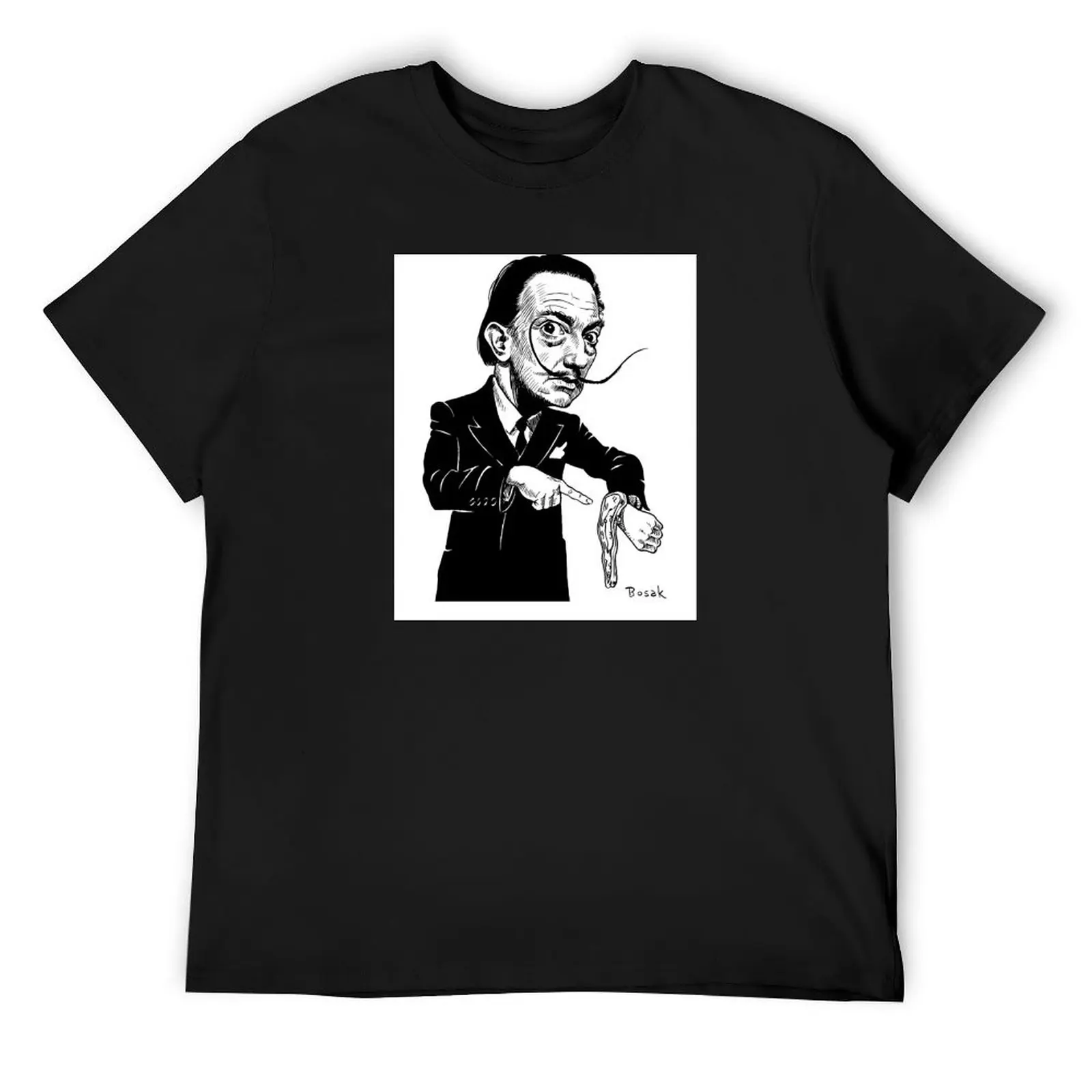 Dali Time T-Shirt custom shirt quick drying Men's t shirts