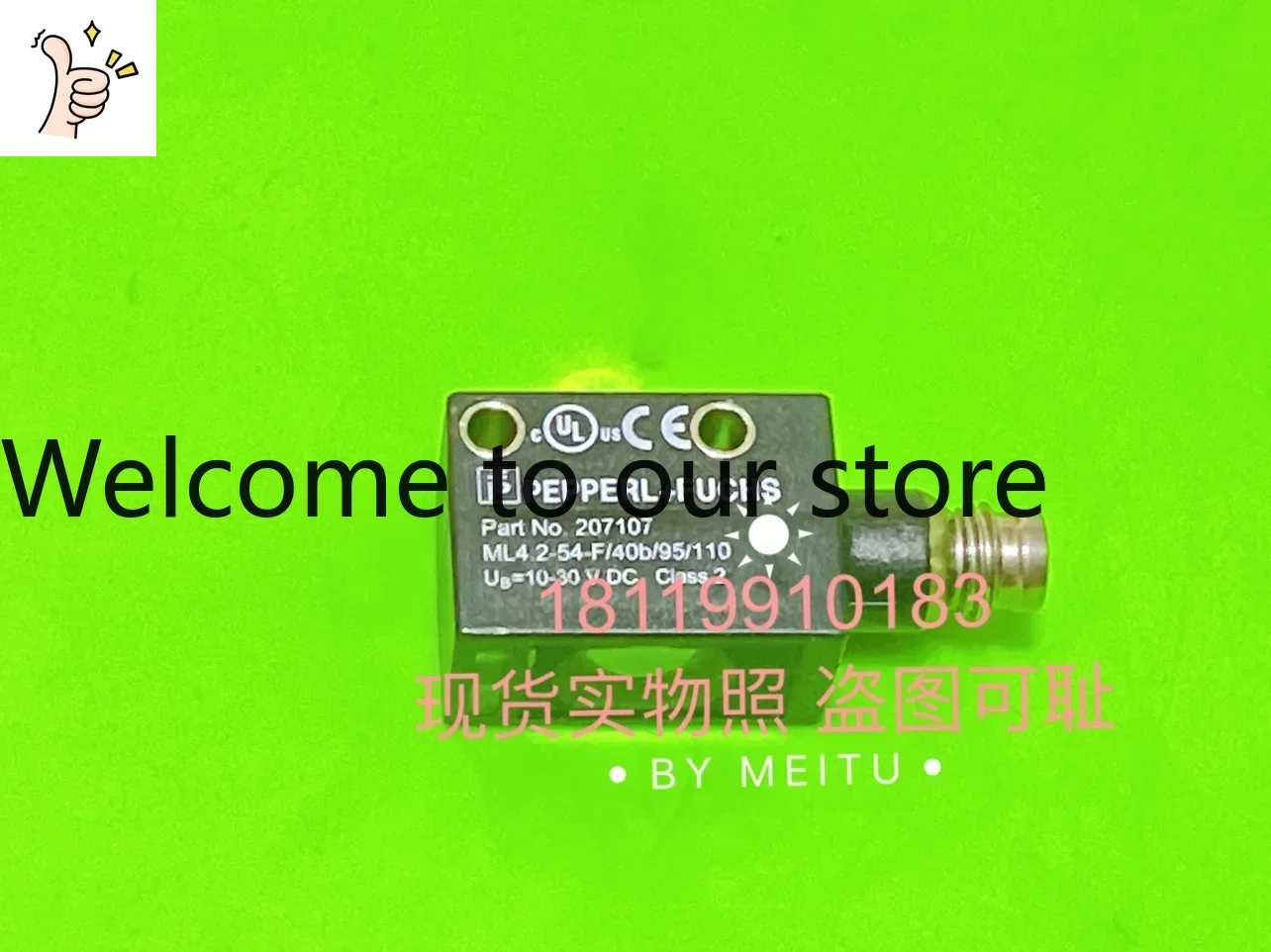 2026 P+F Photoelectric Switching Tobacco Machine Sensor ML4.2-54-F/40b/95/110 207107