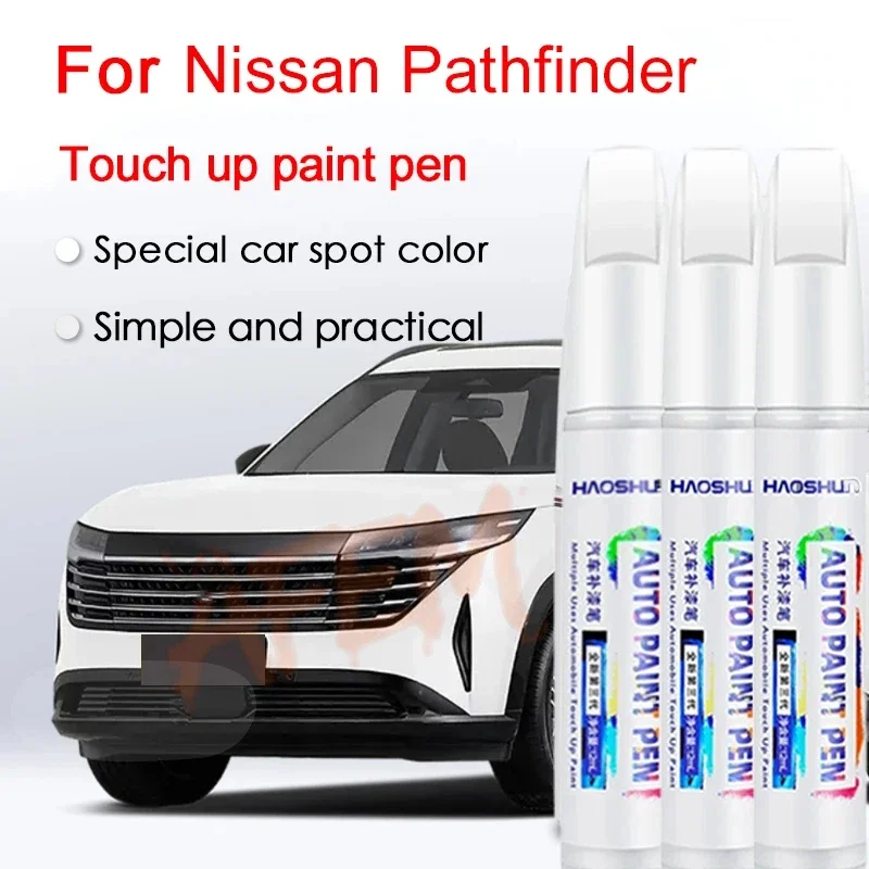 For Nissan Pathfinder Special Touch-Up Paint Pen Clear Coat Paint Pen Factory Original Paint Surface Scratch Repair White QBE
