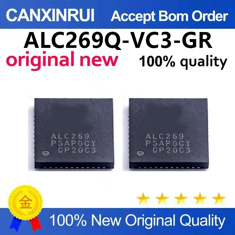 （5pcs-10pcs）New ALC269Q-VC3-GR ALC269 Right Angle C Version Sound Card Audio Chip