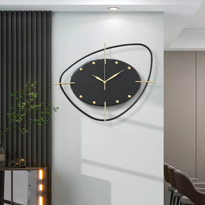 Wall clock home online celebrity clock restaurant living room fashion luxury modern minimalist wall clock.