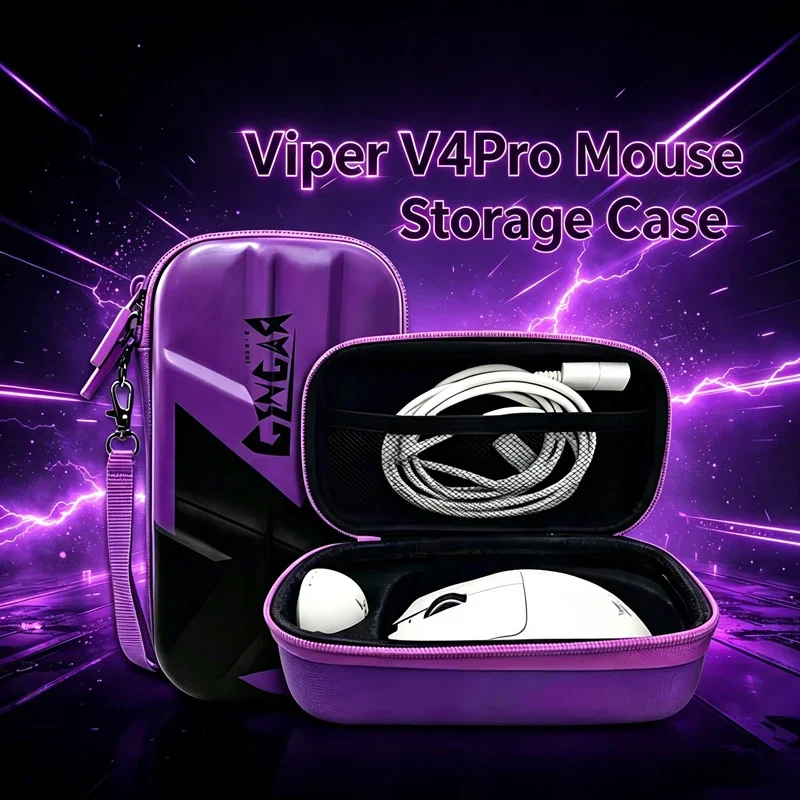 Travel Hard Carrying Case for Razer Viper V4 Pro Gaming Mouse Protective Storage Bag Wireless Gaming Mouse Carrying Case