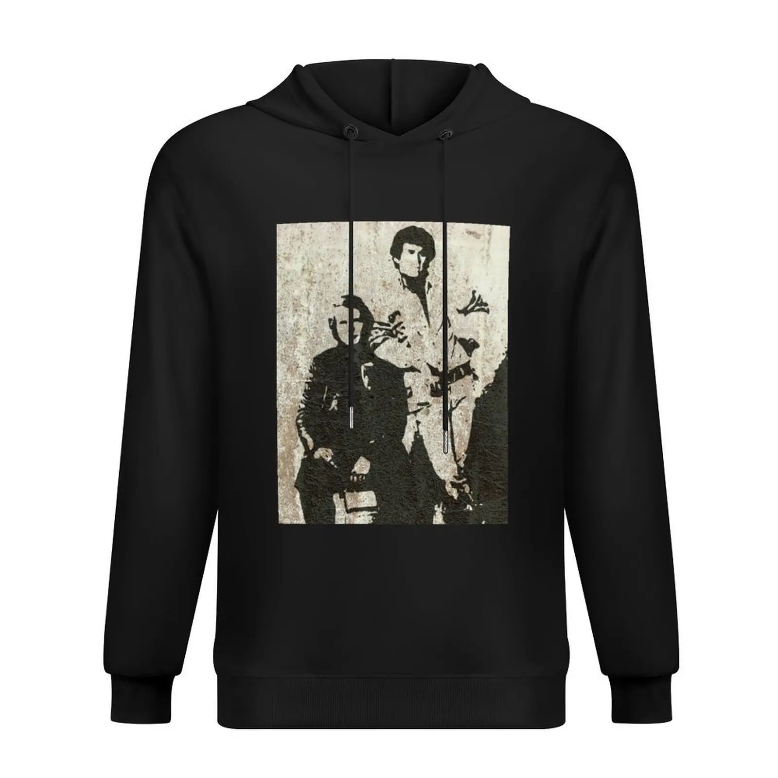 

Graffiti Art: Starkers & Krutch Hoodie men clothing korean clothes men's clothes hoodie graphic