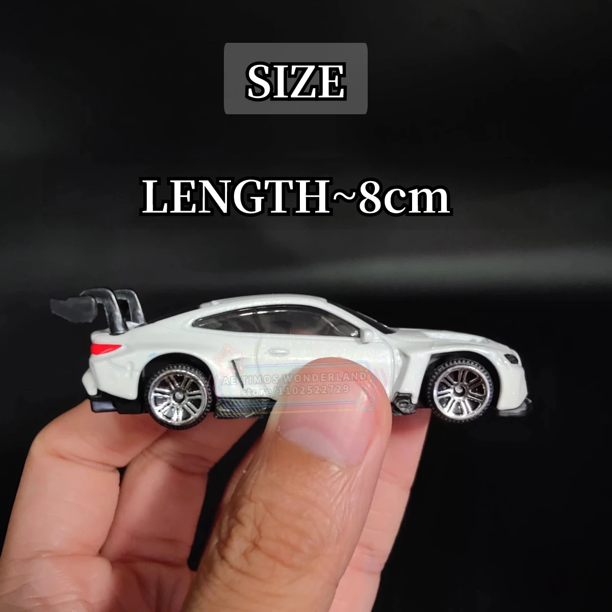 1/64 BMW M4 GT3 Replica Metal Mini Car Model Miniature Art Vehicle Figure Diecast Ornament Kid Boy Xmas Gift Toy