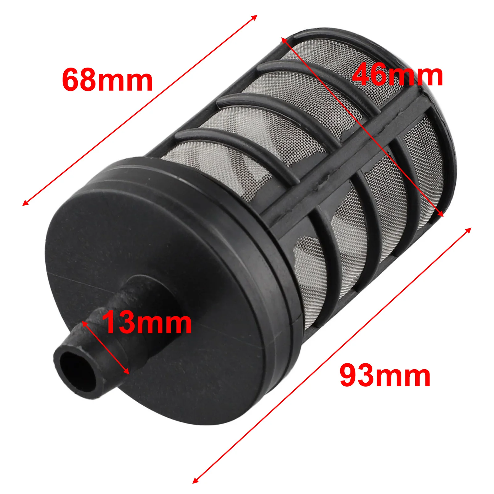 9mm Plastic Water Suction Filter For High Pressure Washer Connector Dust Strainer Water Pump