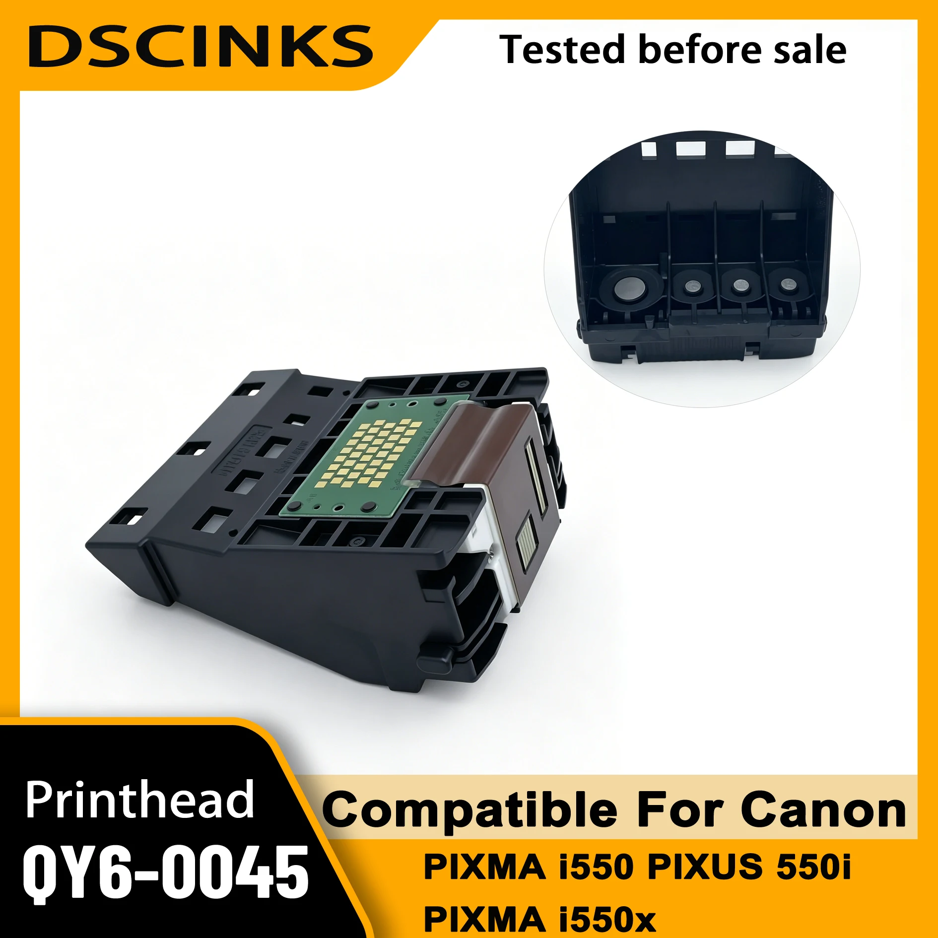Refurbished QY6-0045 printhead for Canon PIXMA i550 550i i550x Printer for Canon QY6-0045