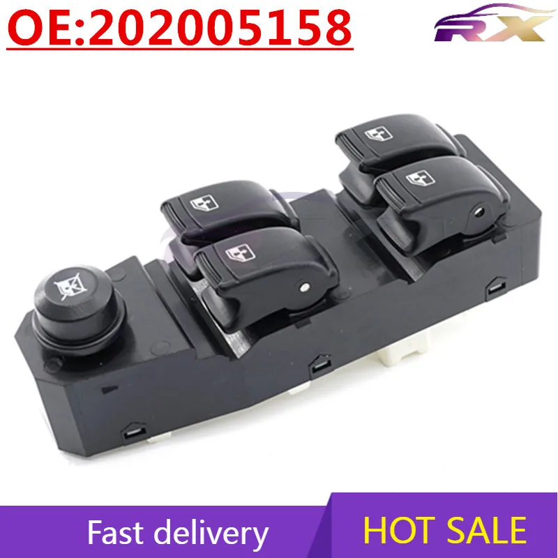 

OEM:202005158 Power Window Master Control Switch For Chevrolet/Buick