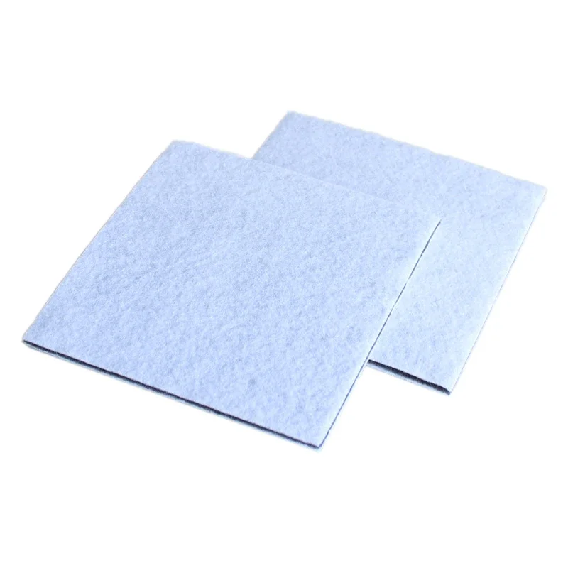 High Quality Effective White Accessories Protection 150*150mm Scouring Cloth Filter Cottons Sponge Vacuum Cleaner