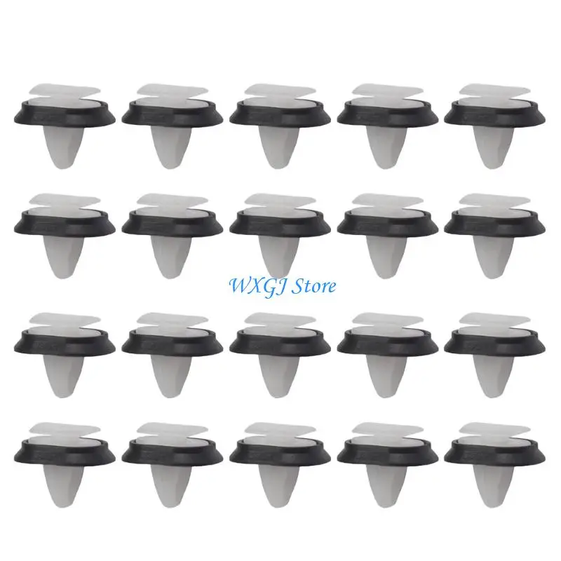 

37JE Quick Installation Auto Trim Clips Plastic Bumper Guard Fasteners 20pcs Suitable for SUV Truck Sedan Interior Parts