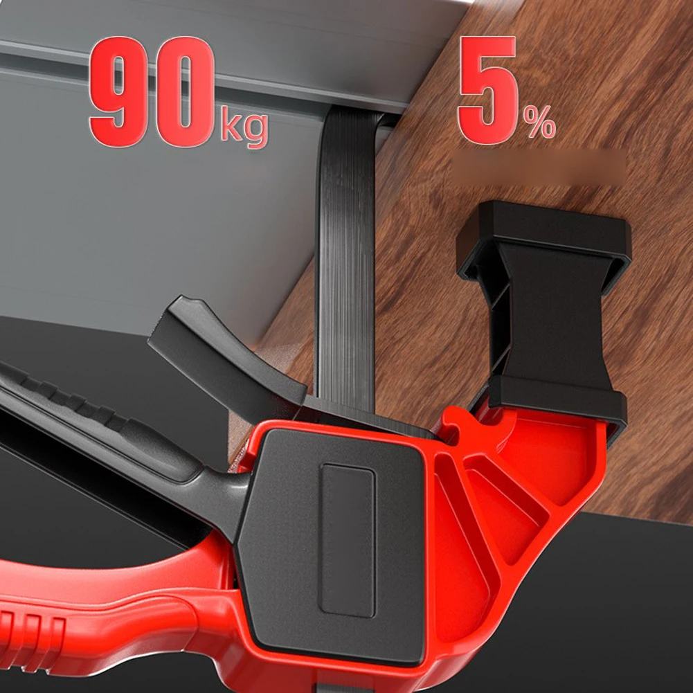 F Track Clamp 90kg Pressure Carbon Steel Rod For Versatile Thin Saw Guide Rail