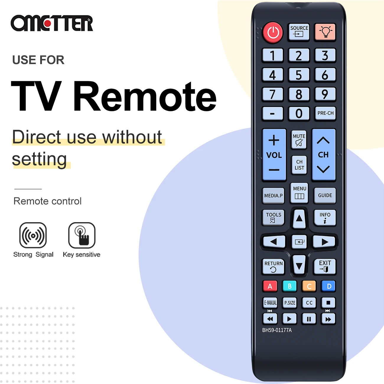 Nieuwe BN59-01177A Afstandsbediening Fit Voor Samsung Tv PN43F4500 PN51F4550 UN32J4000AF UN32J4000AFXZAPN43F4550 PN51F4500 PN51F5300