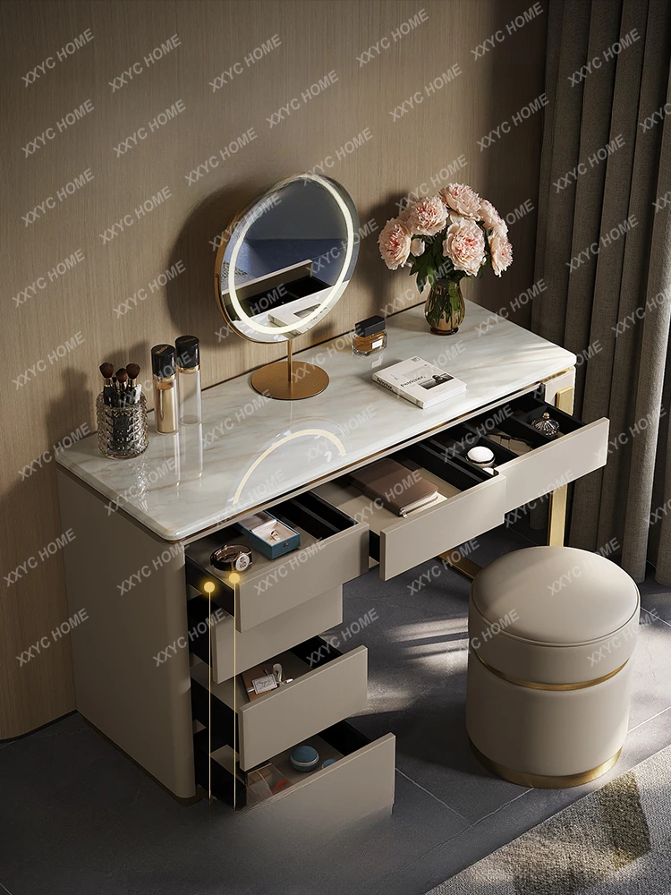 Makeup Table Large and Small Apartment Type Marble Designer Furniture