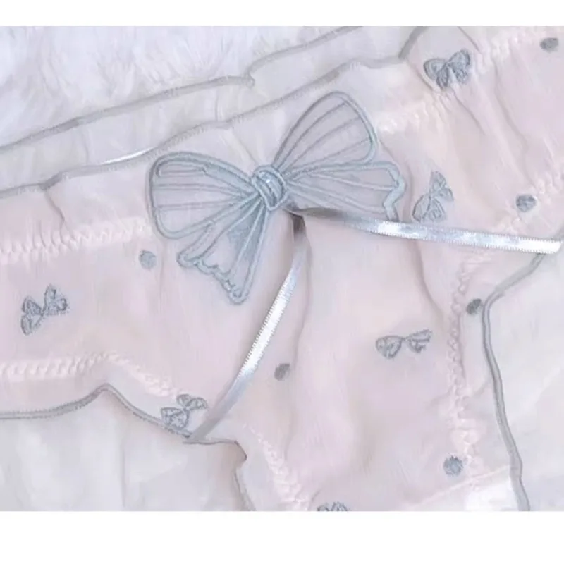 اليابانية MOMOKO فراشة مجموعة الملابس الداخلية اللاسلكية Bralette الحلو النقي نمط رفع جمع دعم للصدر الصغير لا Underwire