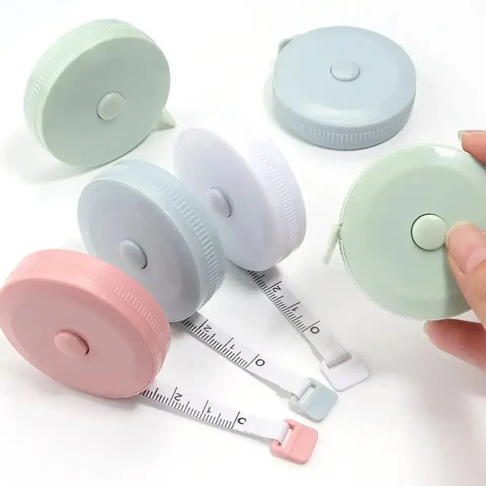 1/3/5PCS Retractable Soft Tape Measure Double Scale Tape Measure for Weight Loss Medical Body Measurement Tailor Sewing