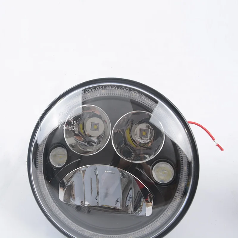 7 بوصة السيارات دراجة نارية سيارة جولة Led المصباح ل J-e-e-p رانجلر JK 2007-الطرق الوعرة أجزاء