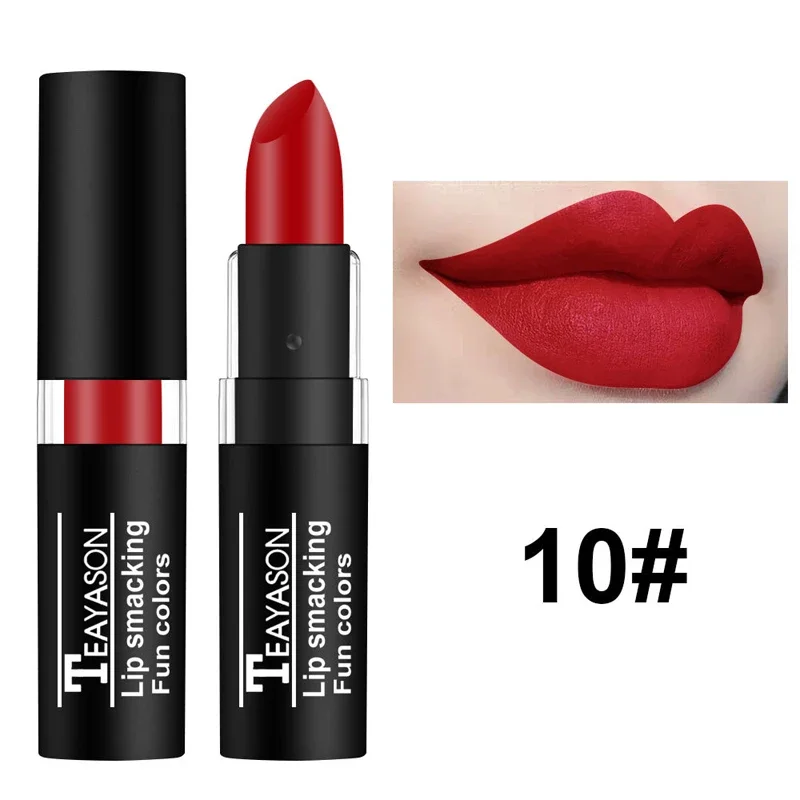 1PC Vampiro Blu Nero Bianco Vampiro Colore Rossetto Opaco Impermeabile Retro Colore Scuro Rossetti Holloween Party Trucco Cosmetici